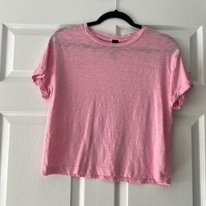 BOBI pink boxy T-shirt size XS